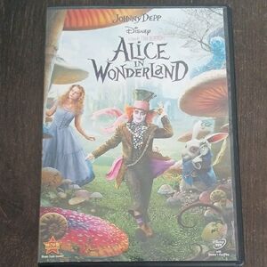 Disney's Alice in Wonderland DVD with Colorful Cover